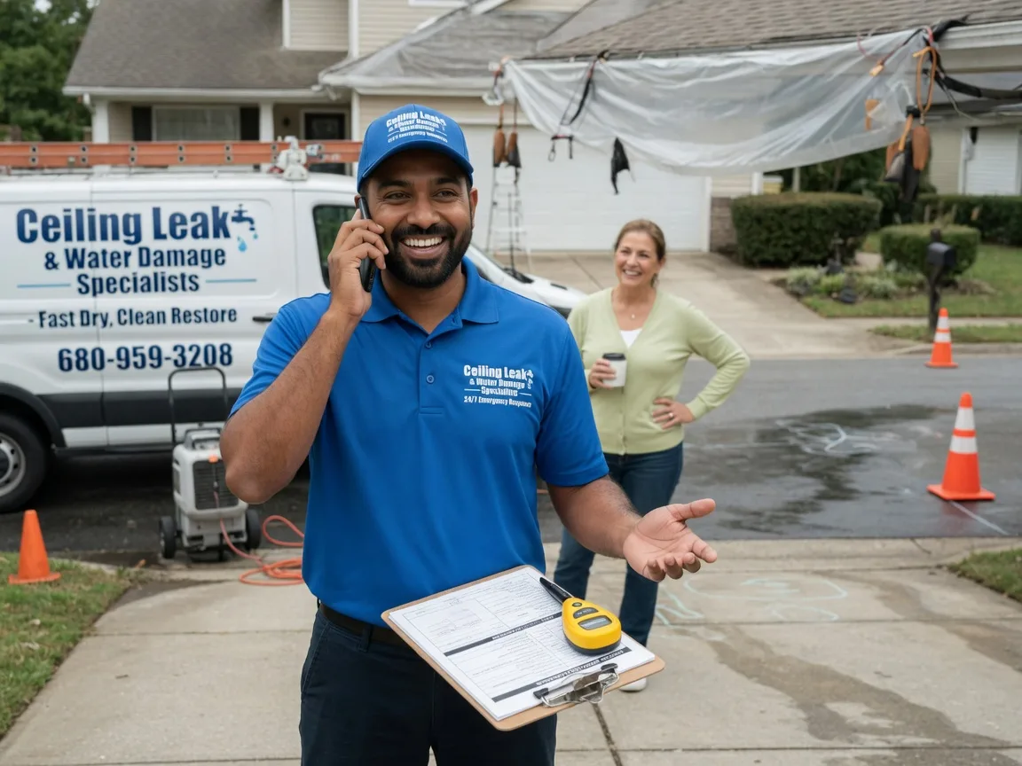 Ceiling Leak Cleanup Jackson, OH FAQs